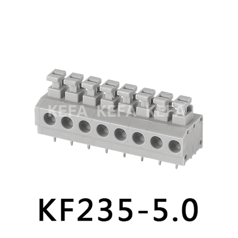 KF235-5.0 Bloque terminal de tipo de resorte