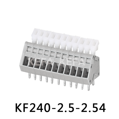 KF240-2.5/2.54 Bloque terminal de tipo resorte