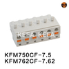 KFM750CF-7.5/KFM762CF-7.62 Bloque de terminales enchufable