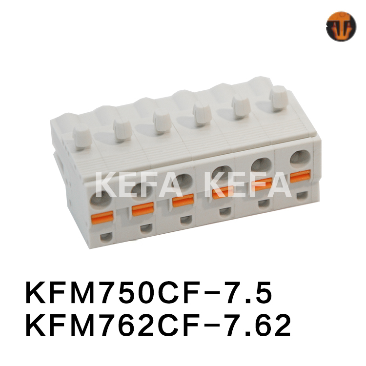 KFM750CF-7.5/KFM762CF-7.62 Bloque de terminales enchufable