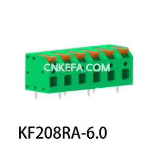 KF208RA-6.0Bloque de terminales tipo resorte