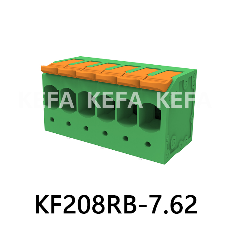 KF208RB-7.5/7.62 Bloque de terminales tipo resorte
