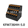 KFM736HH-5.0 Bloque de terminales tipo resorte