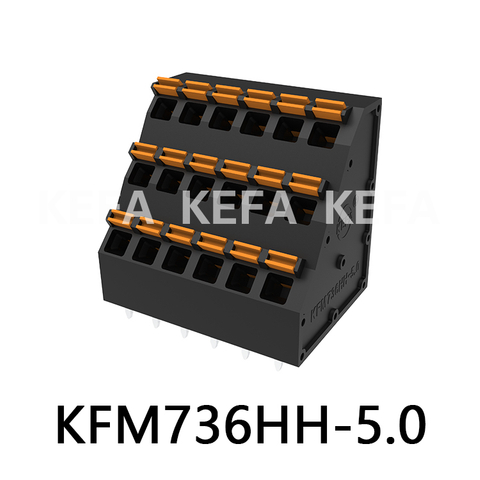 KFM736HH-5.0 Bloque de terminales tipo resorte