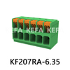 KF207RA-6.35 Bloque de terminales tipo resorte
