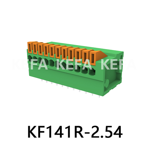 KF141R-2.54 Bloque de terminal de tipo de resorte