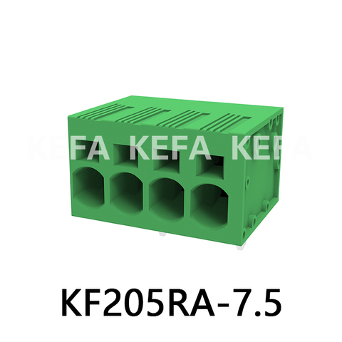 KF205RA-7.5 Bloque de terminales tipo resorte