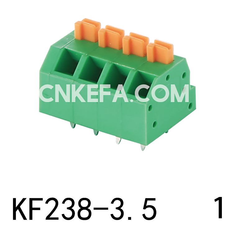KF238-3.5-1 Bloque de terminales tipo resorte