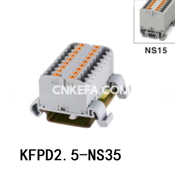 Bloque de distribución KFPD2.5-NS35