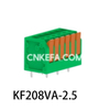 KF208VA-2.5/2.54 Bloque de terminales tipo resorte