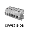 Bloque terminal de tipo KFWS2.5-DB Tipo de resorte