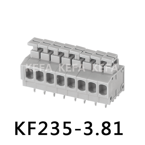 KF235-3.81 Bloque terminal de tipo de resorte