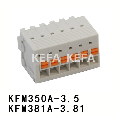 KFM350A-3.5/ KFM381A-3.81 Bloque terminal conectable