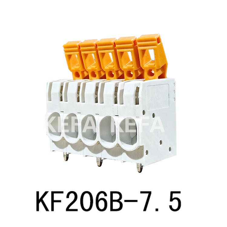 KF206B-7.5 Bloque de terminales tipo resorte