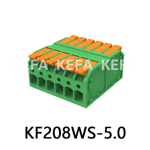 KF208WS-5.0 Bloque de terminales tipo resorte