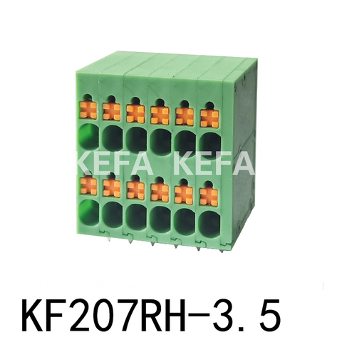 KF207RH-3.5 Bloque de terminal de tipo de resorte