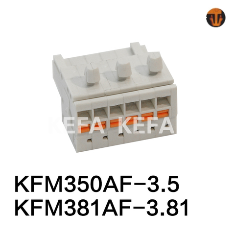 KFM350AF-3.5/ KFM381AF-3.81 Bloque terminal conectable