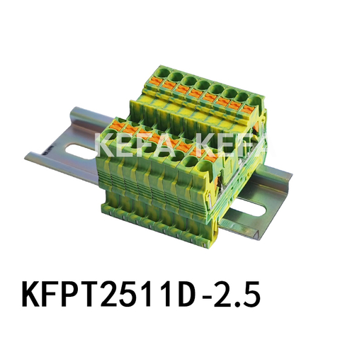 KFPT2511D-2.5 Bloque de terminales de carril Din