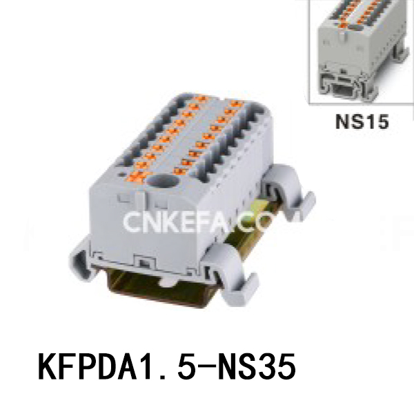 Bloque de distribución KFPDA1.5-NS35