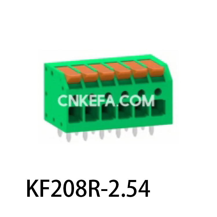 KF208R-2.5/2.54 Bloque de terminales tipo resorte