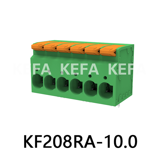 KF208RA-10.0/10.16 Bloque de terminales tipo resorte