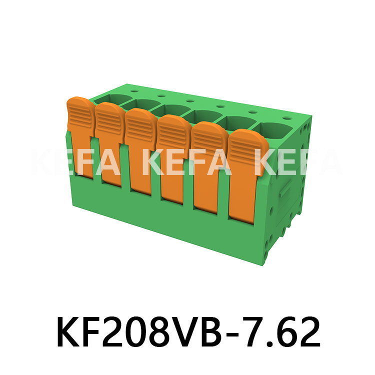 KF208VB-7.5/7.62 Bloque de terminales tipo resorte