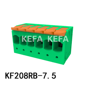 KF208RB-7.5 Bloque terminal de tipo resorte