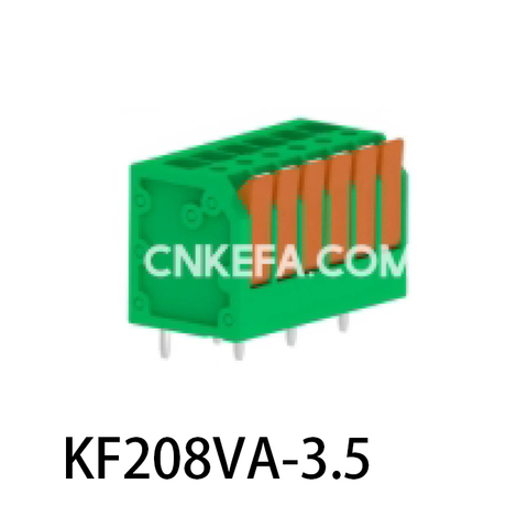 KF208VA-3.5/3.81 Bloque de terminales tipo resorte