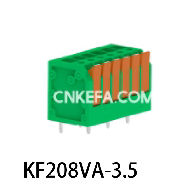 KF208VA-3.5/3.81 Bloque de terminales tipo resorte