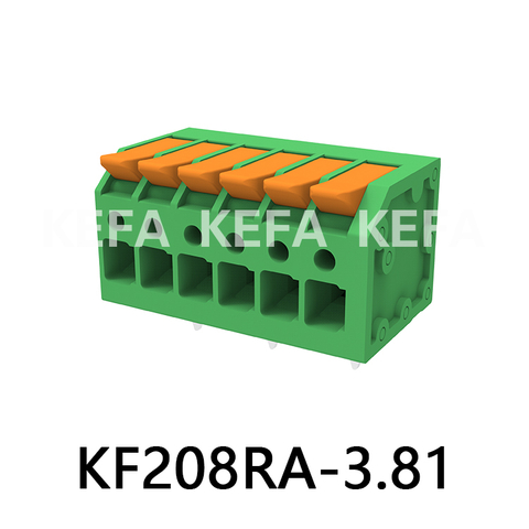 KF208RA-3.5/3.81 Bloque de terminales tipo resorte