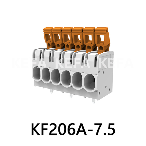 KF206A-7.5 Bloque de terminales tipo resorte