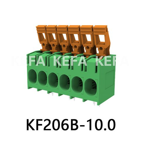 KF206B-10.0 Bloque de terminales tipo resorte