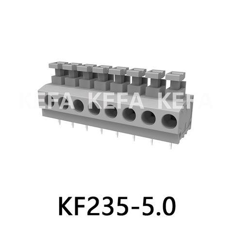 KF235-5.0 Bloque terminal de tipo de resorte