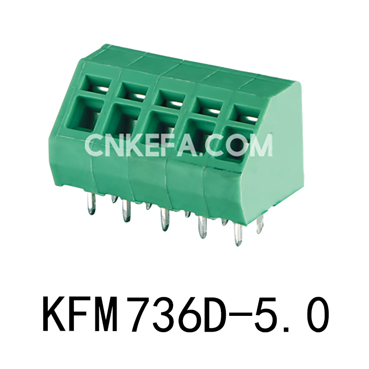KFM736D-5.0 Bloque de terminales tipo resorte