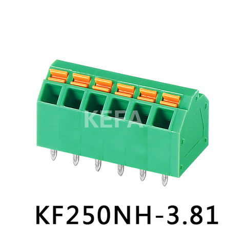 KF250NH-3.81 Bloque de terminal de tipo de resorte