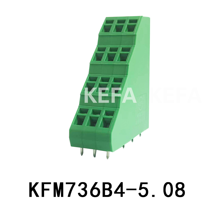 KFM736B4-5.08 Bloque de terminales tipo resorte