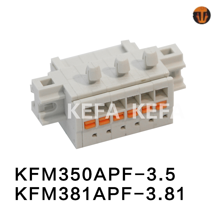 KFM350APF-3.5/ KFM381APF-3.81 Bloque de terminales enchufable