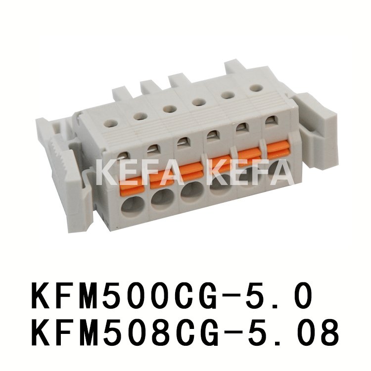 KFM500CG-5.0/KFM508CG-5.08 Bloque de terminales enchufable