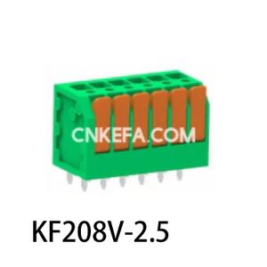 KF208V-2.5/2.54 Bloque de terminales tipo resorte