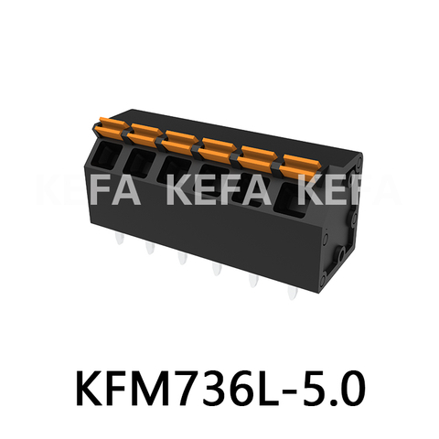 KFM736L-5.0 Bloque de terminales tipo resorte