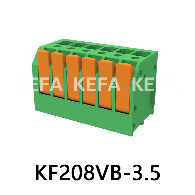 KF208VB-3.5/3.81 Bloque de terminales tipo resorte