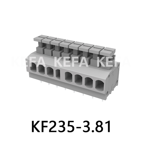 KF235-3.81 Bloque terminal de tipo de resorte