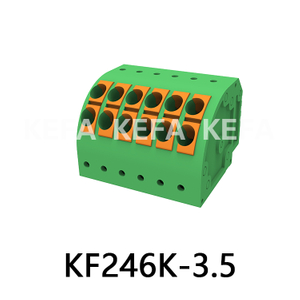 Bloque terminal de tipo KF246K-3.5 Tipo de resorte