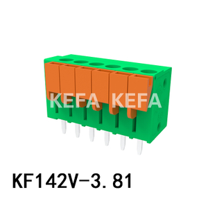 KF142V-3.81 Bloque terminal de tipo de resorte
