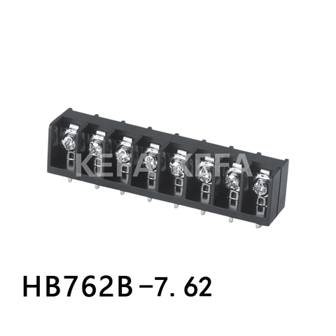 HB762B-7.62 Bloque de terminales de barrera