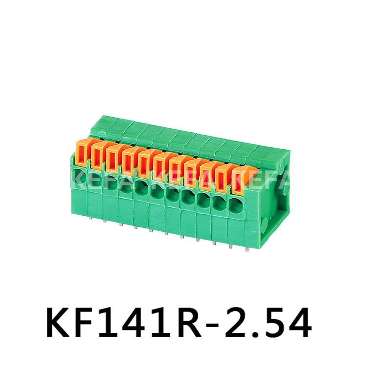 KF141R-2.54 Bloque de terminales tipo resorte