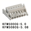 KFM500CG-5.0/KFM508CG-5.08 Bloque de terminales enchufable