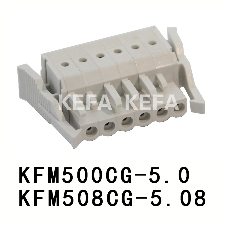 KFM500CG-5.0/KFM508CG-5.08 Bloque de terminales enchufable