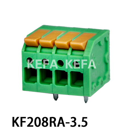 KF208RA-3.5/3.81 Bloque de terminales tipo resorte