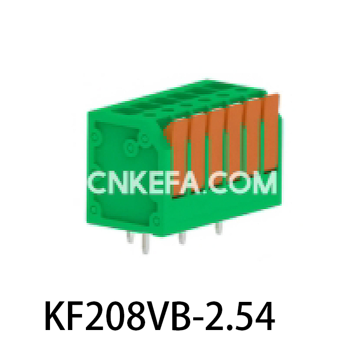 KF208VB-2.5/2.54 Bloque de terminales tipo resorte